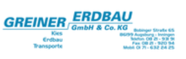 Logo von Greiner Erdbau